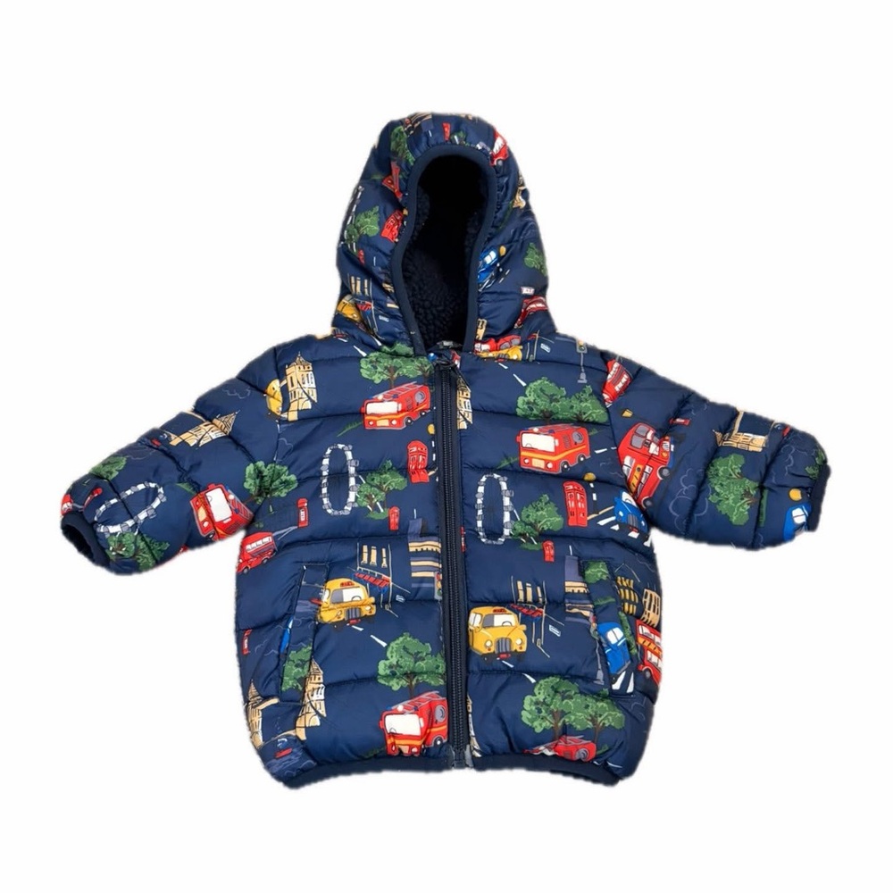Next 3-6 month London coat jacket puffer